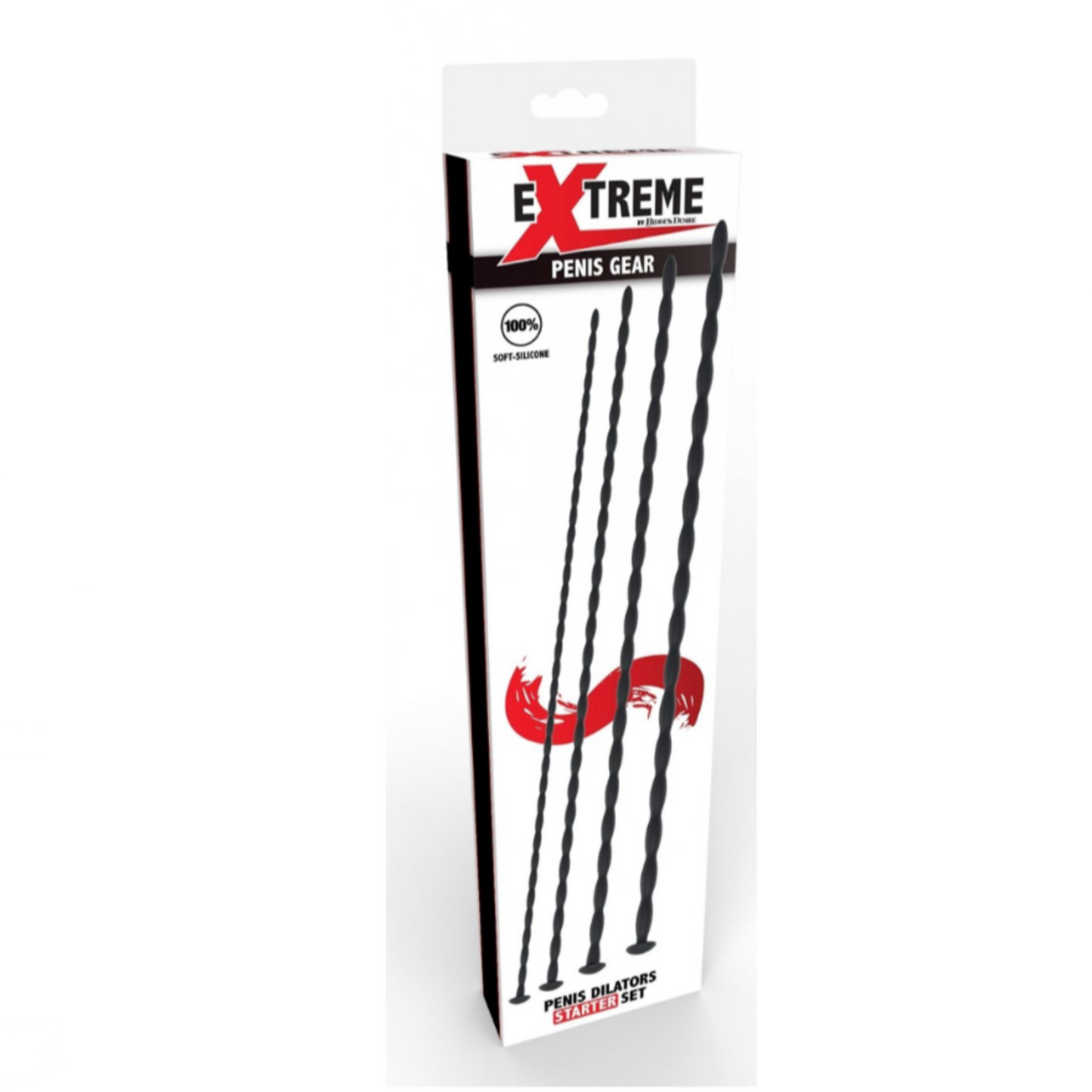 Hidden Desire Starter Set - Dilatateurs urétraux en silicone x4