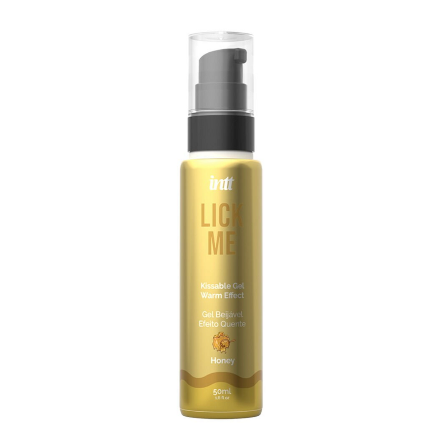 Intt Lick Me Honey - Lubrifiant comestible effet chauffant 50 ml