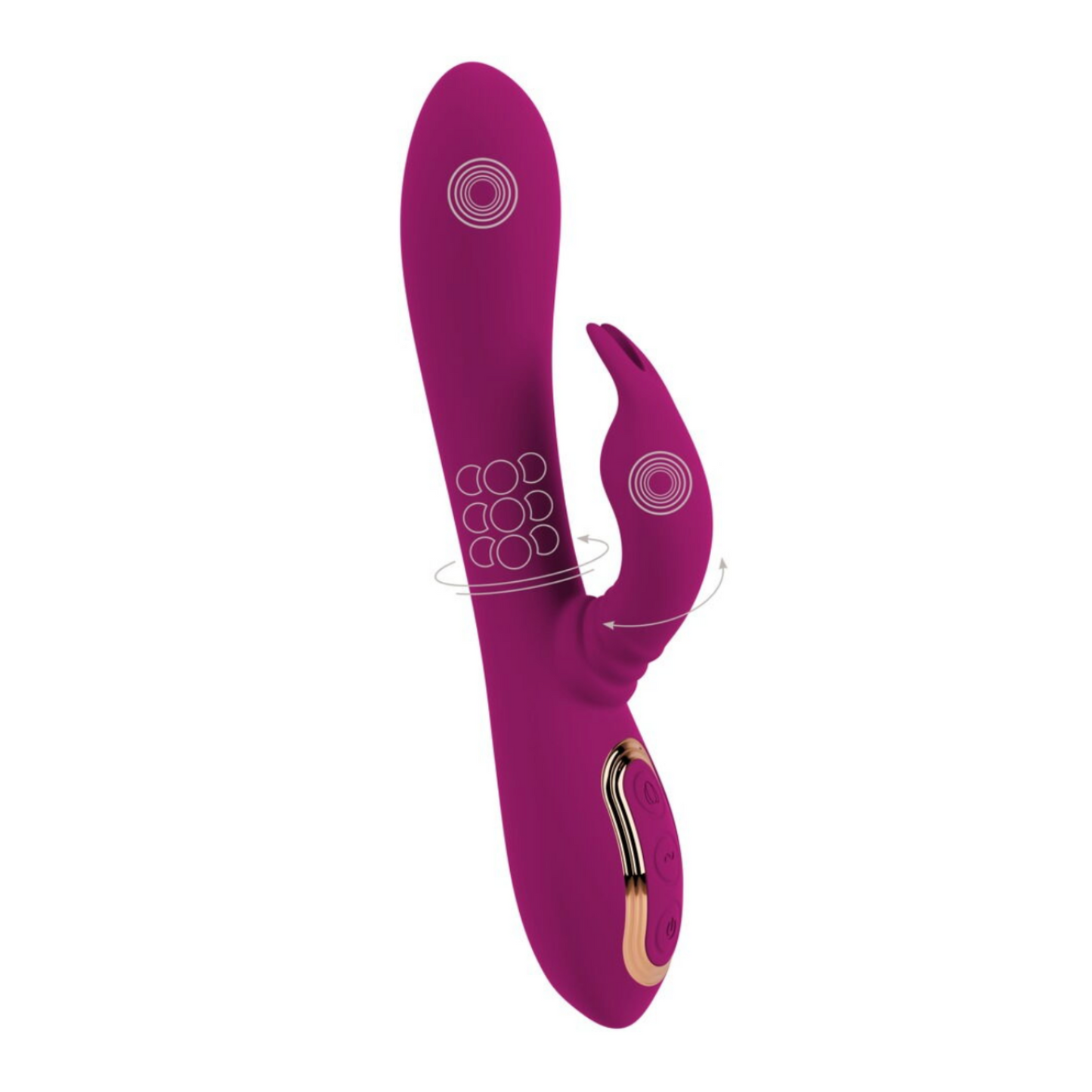 Javida 3 Function Vibrator – Vibromasseur rabbit multifonction