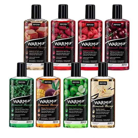 JoyDivision WARMup - Huile de massage gourmande chauffante 150 ml
