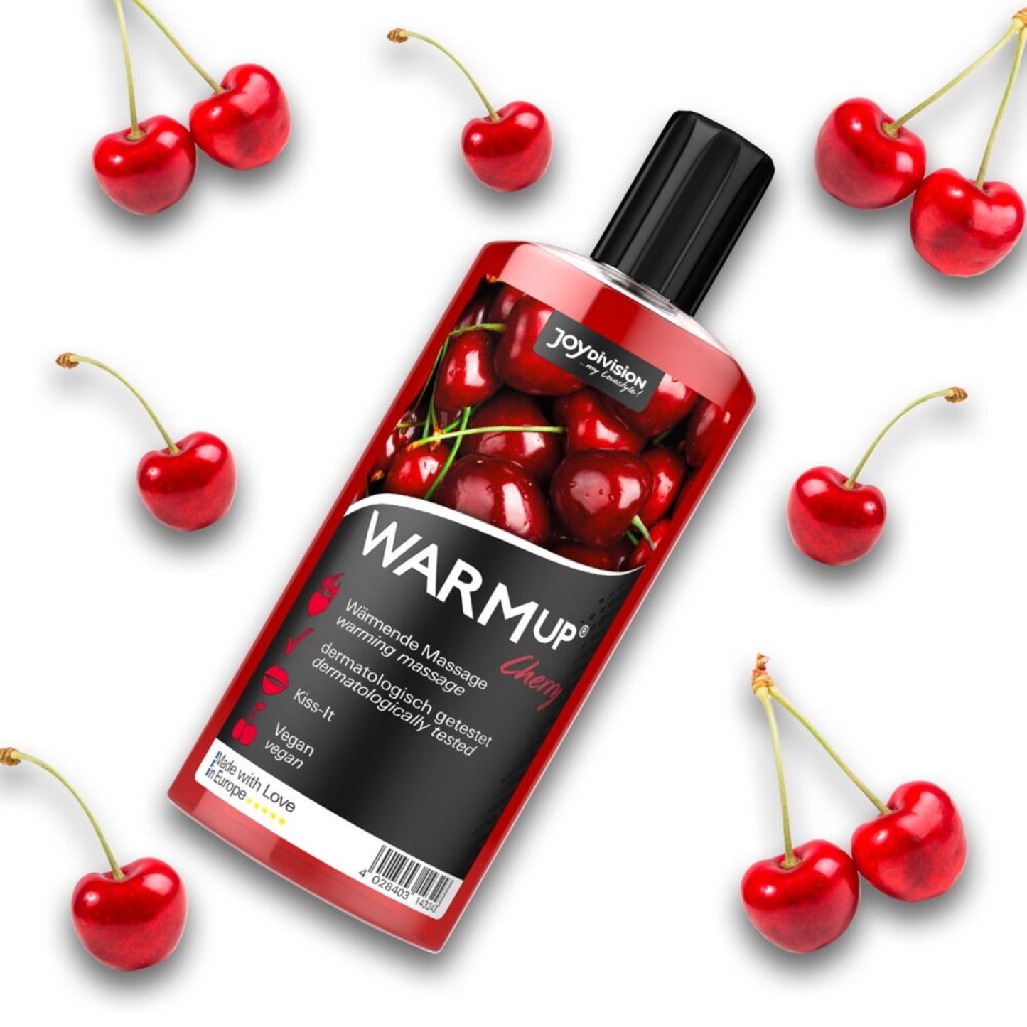 JoyDivision WARMup - Huile de massage gourmande chauffante 150 ml