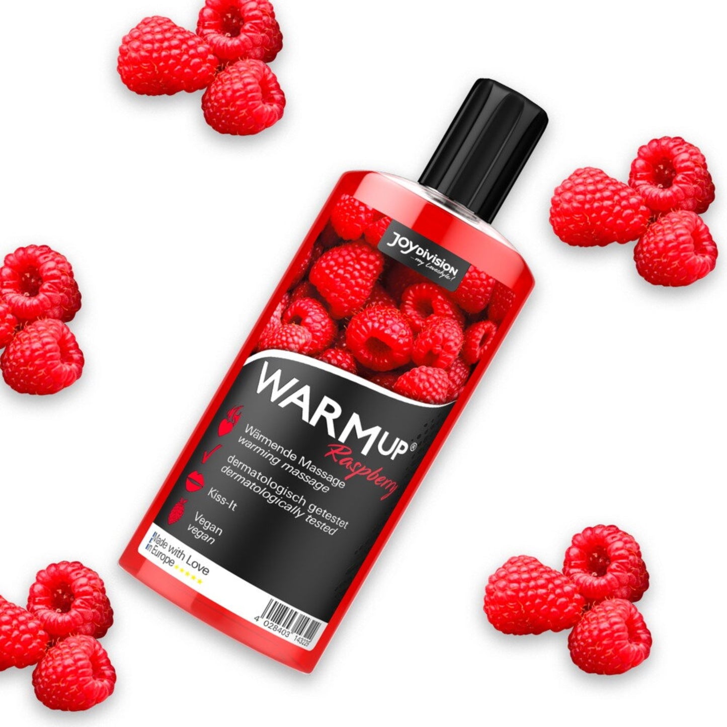 JoyDivision WARMup - Huile de massage gourmande chauffante 150 ml