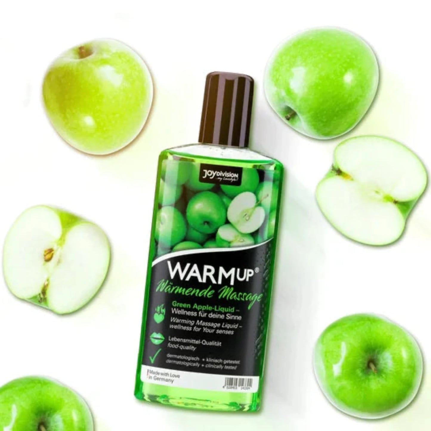 JoyDivision WARMup - Huile de massage gourmande chauffante 150 ml