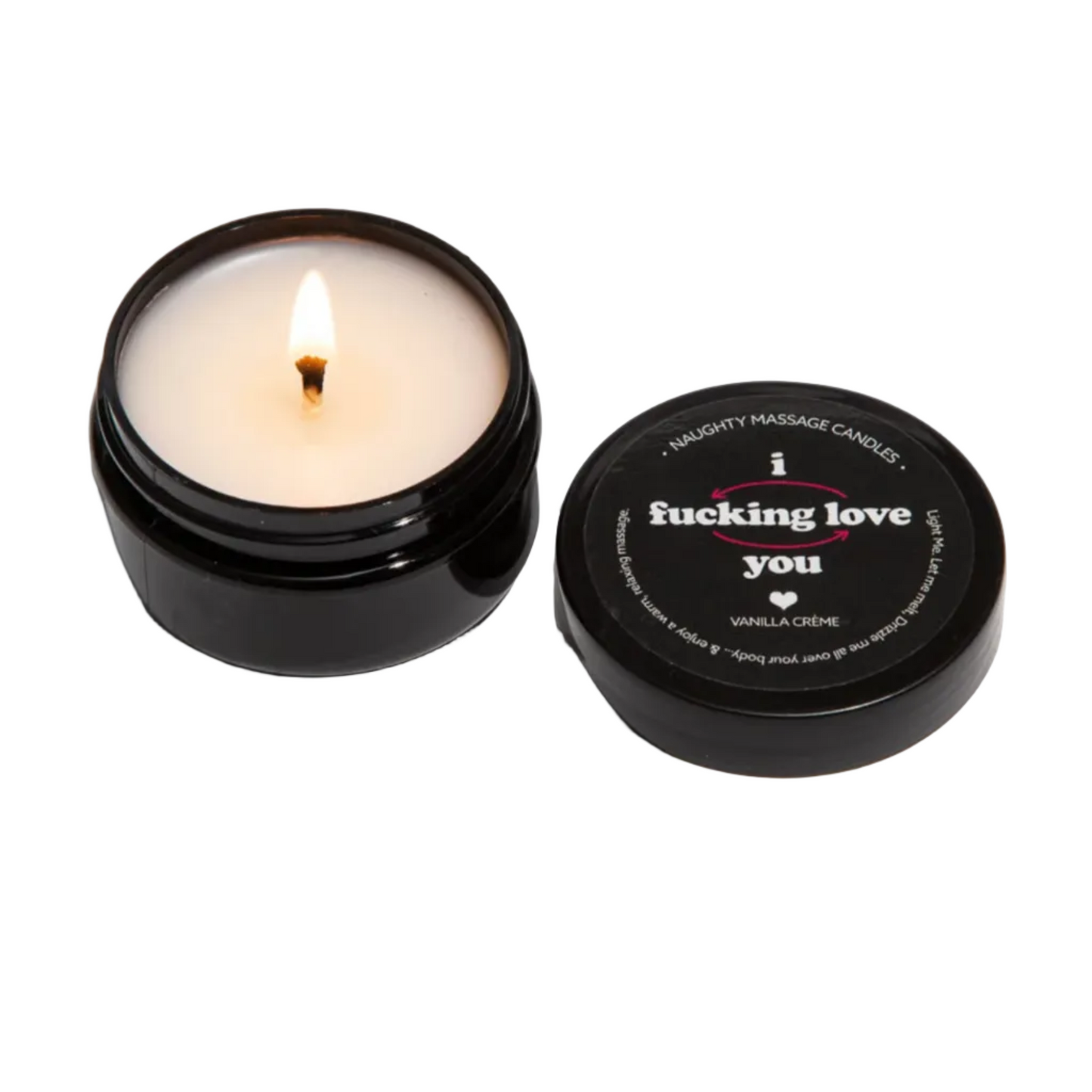 Bougies de Massage Kamasutra Crème Vanille