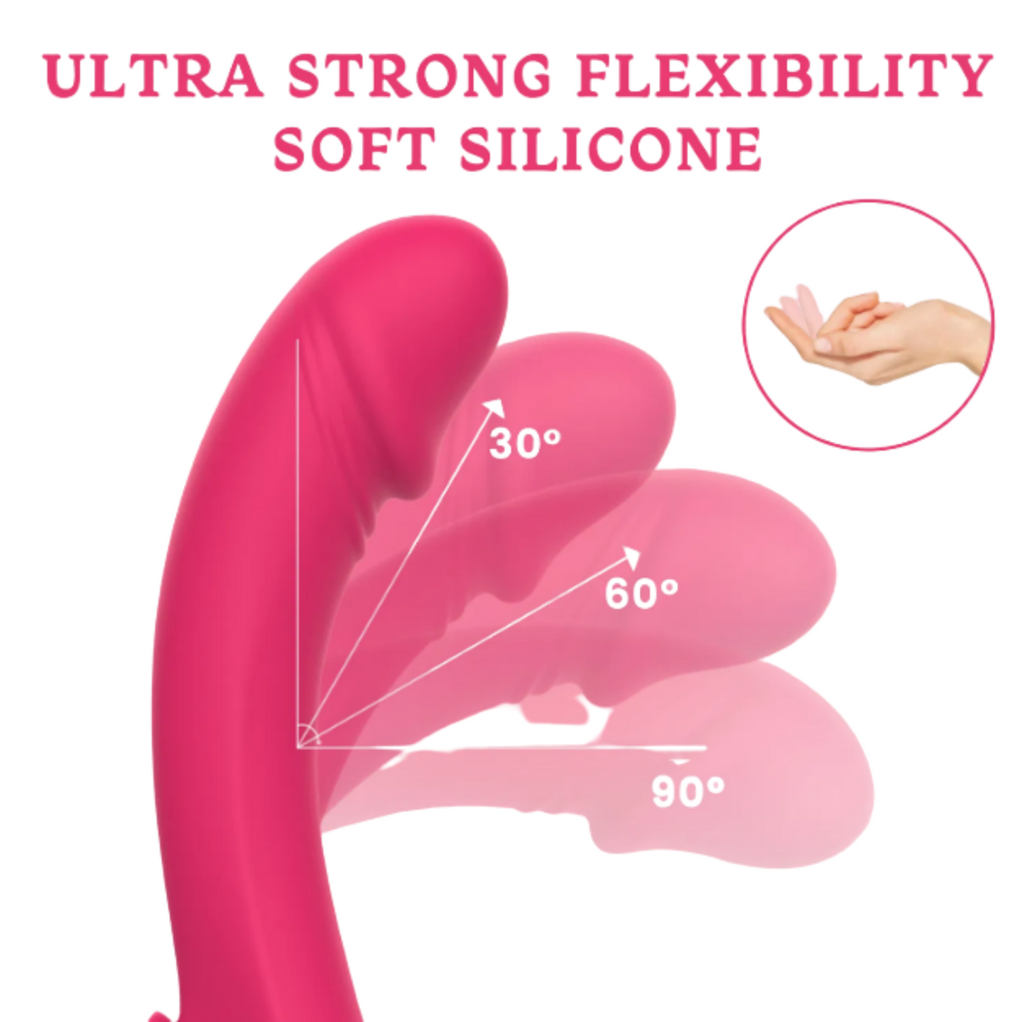 Kinky Pleasure Kirsten - Vibromasseur flexible pour Point G