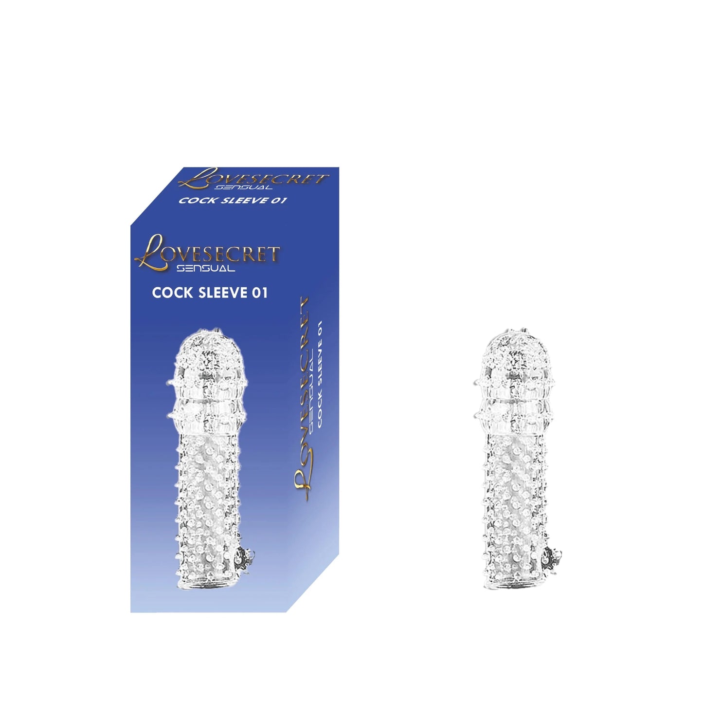 Love Secret Cock Sleeve 01 - Gaine pénienne texturée