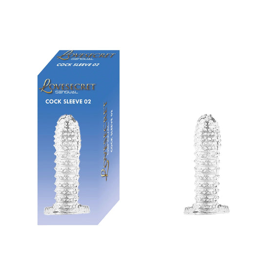 Love Secret Cock Sleeve 02 – Gaine pénienne texturée