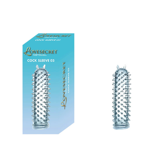 Love Secret Cock Sleeve 03 – Gaine pénienne texturée