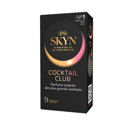 Manix Skyn Cocktail Club - Préservatifs sans latex aromatisés (x9)