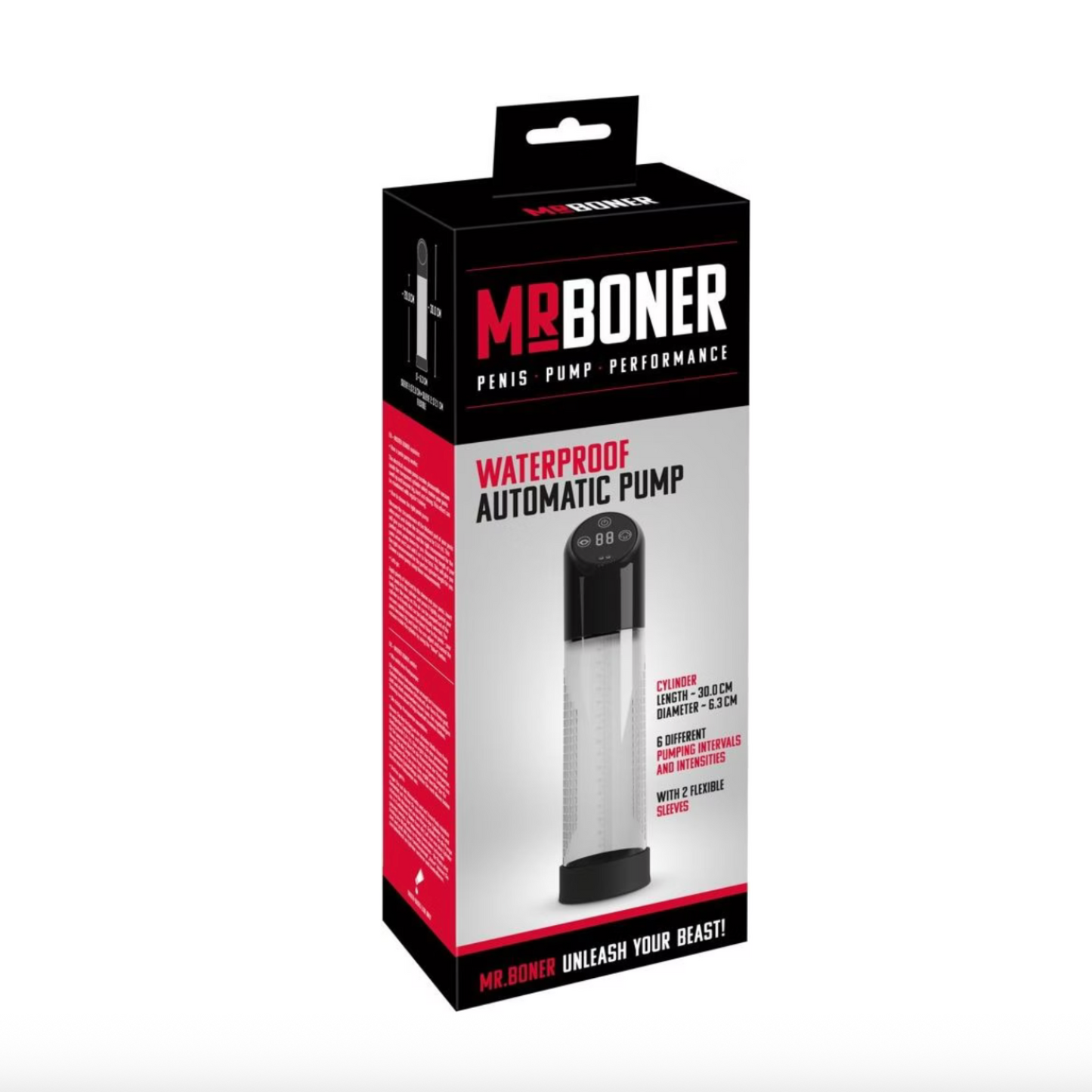 Mr. Boner Waterproof Automatic Pump - Pompe à pénis automatique
