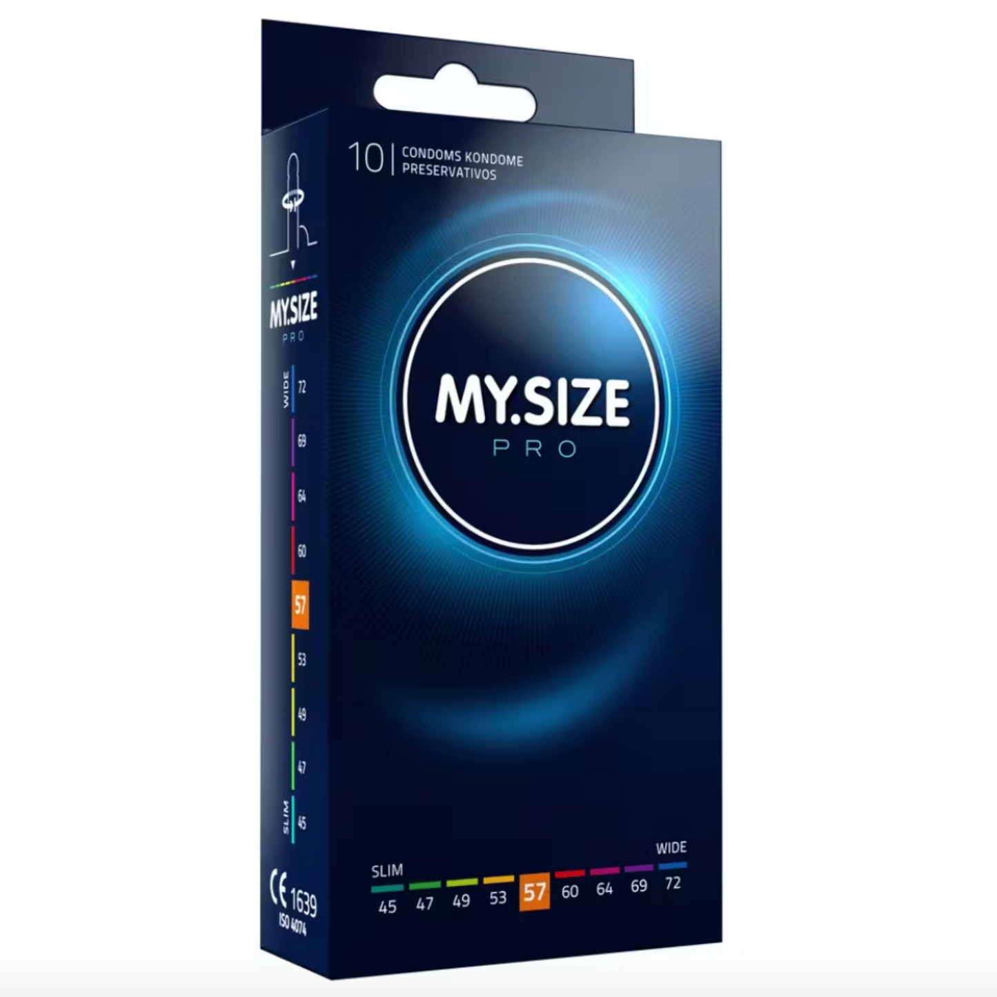 My.Size Pro - Préservatifs en tailles nominales