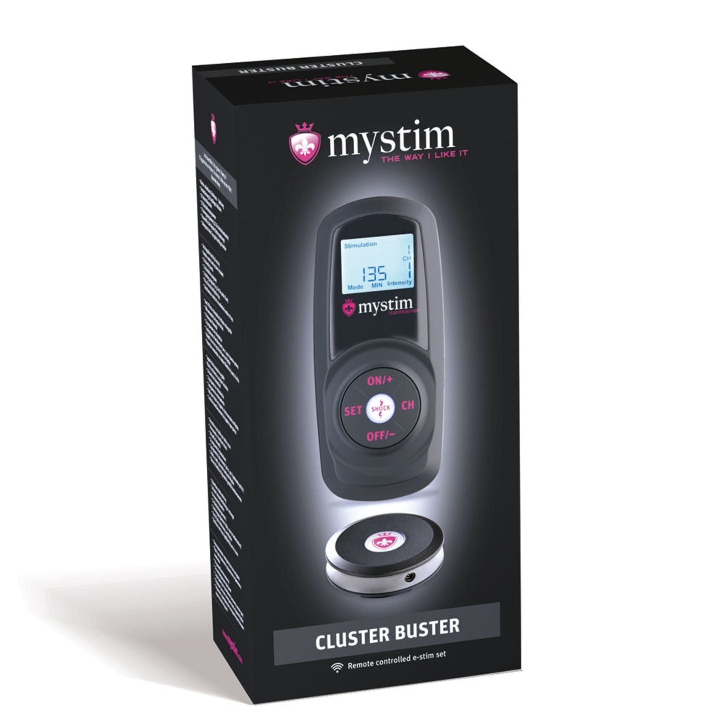 Mystim Cluster Buster - Kit de stimulation électrique E-Stim
