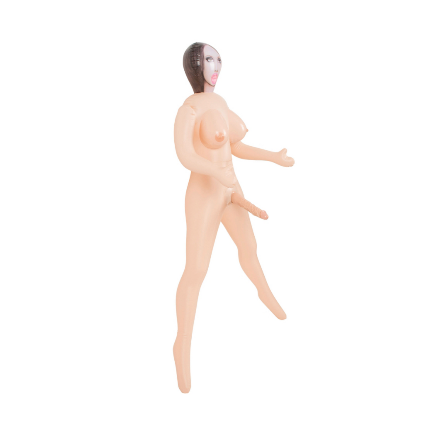 NMC Lusting Trans – Poupée gonflable avec gode amovible