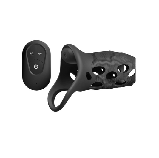 NS Novelties Edge Sleeve - Gaine vibrante télécommandée