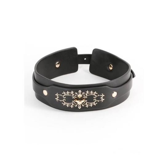 NS Novelties Katrina – Collier BDSM ajustable similicuir