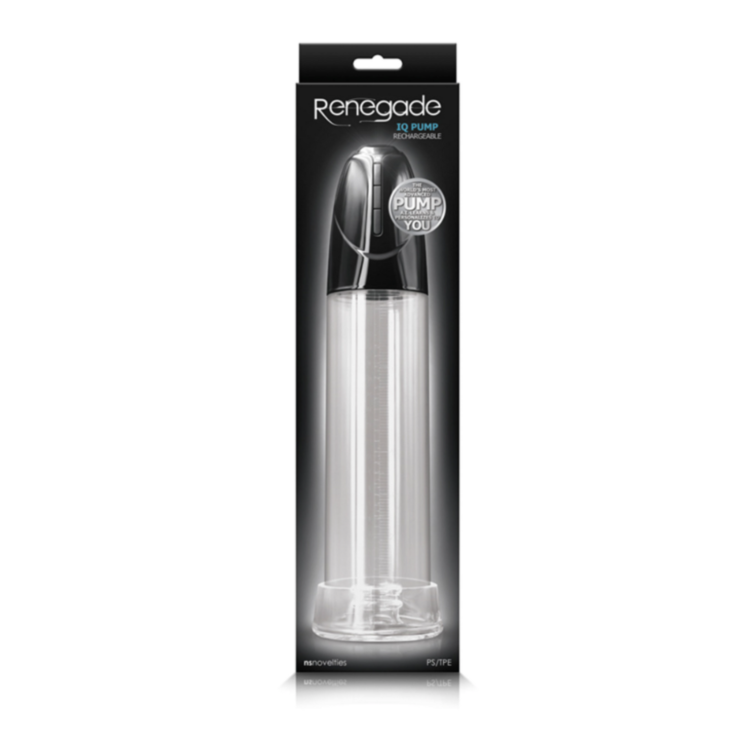 NSnovelties Renegade IQ - Pompe à pénis automatique et rechargeable