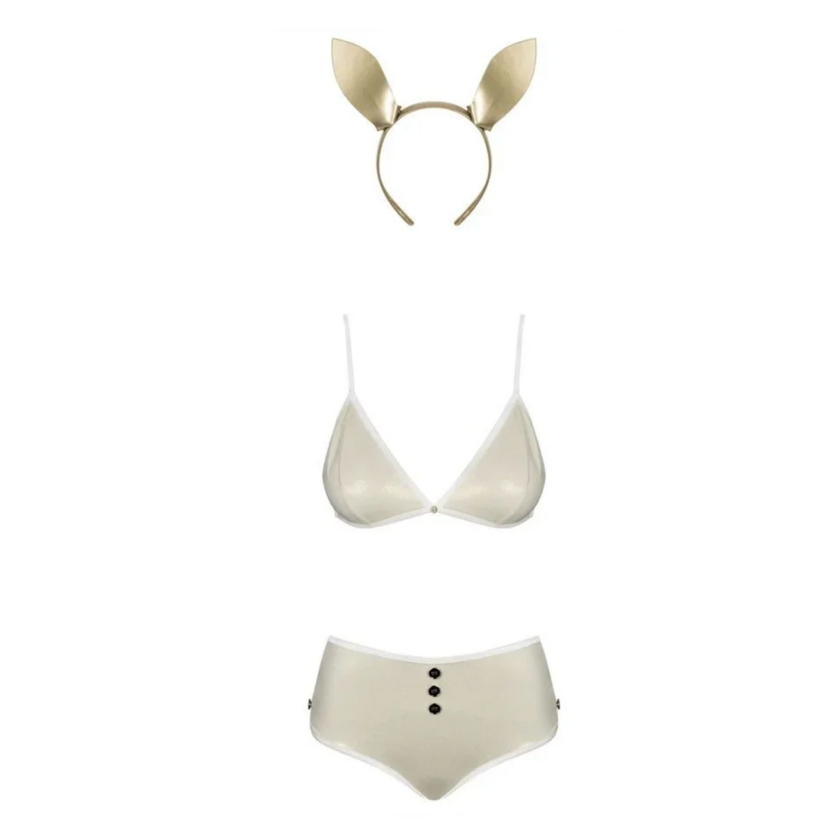 Obsessive Neo Goldes - Ensemble lapin doré 4 pièces