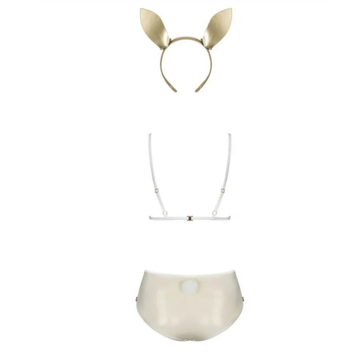 Obsessive Neo Goldes - Ensemble lapin doré 4 pièces