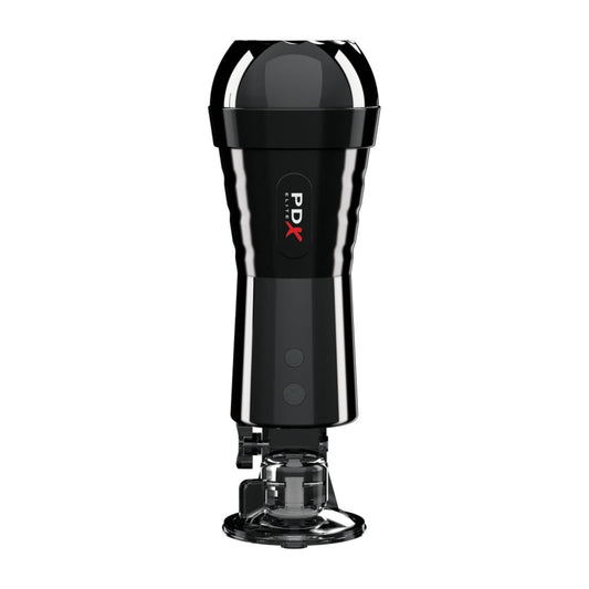 PDX Elite Cock Compressor - Masturbateur vibrant et comprimant