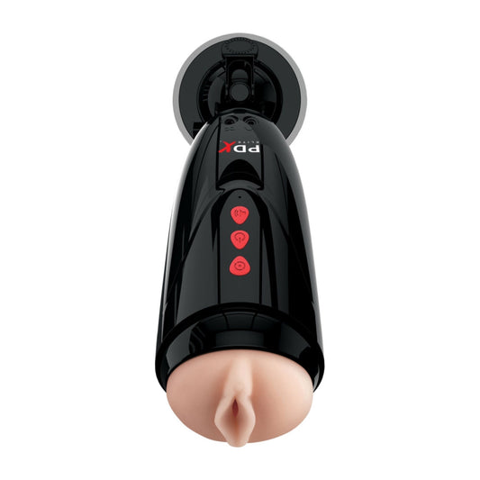 PDX Elite Dirty Talk Starter Stroker - Masturbateur vibrant