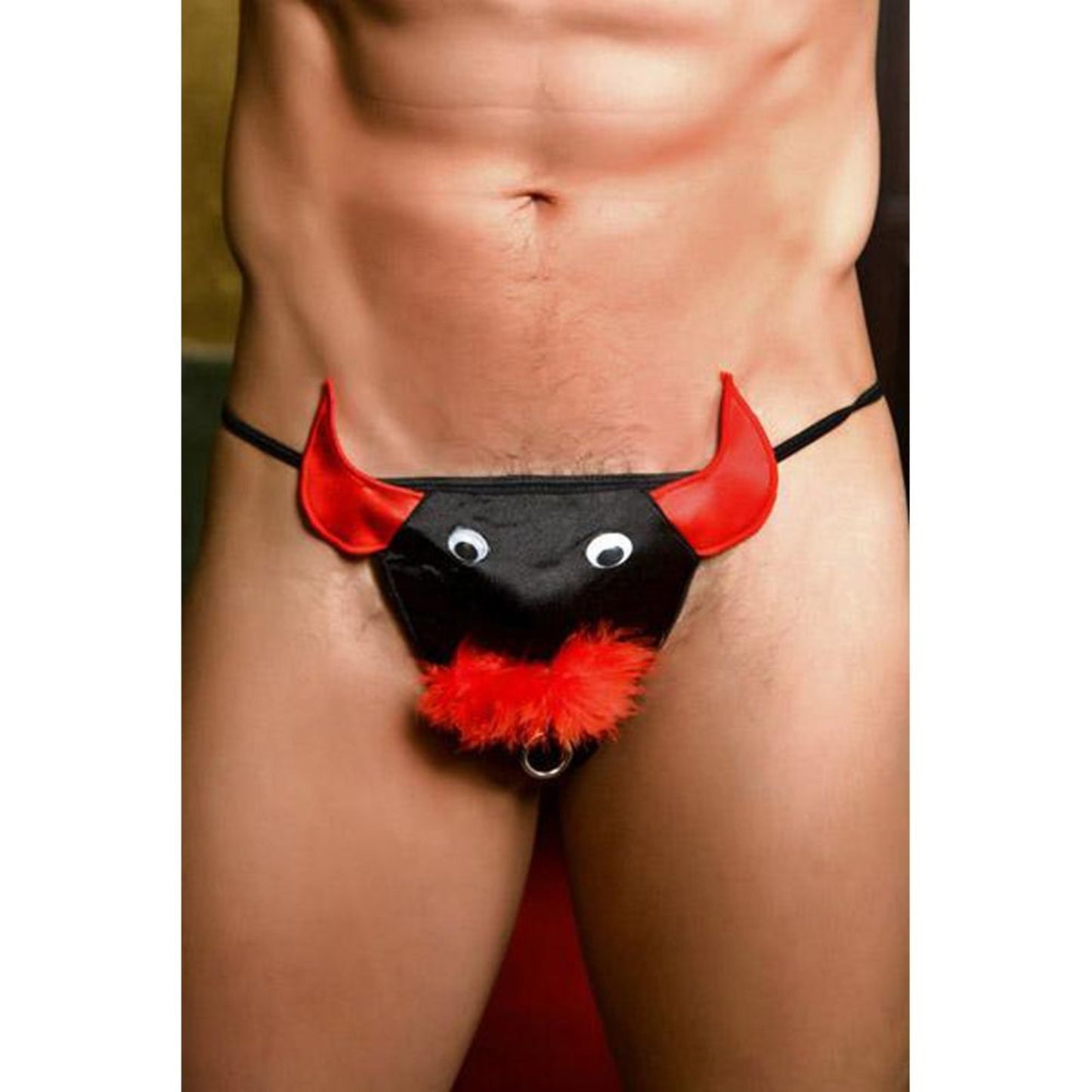 Paris Hollywood String Taureau Rouge & Noir