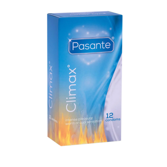 Pasante Climax - Préservatifs chauffants et rafraîchissants