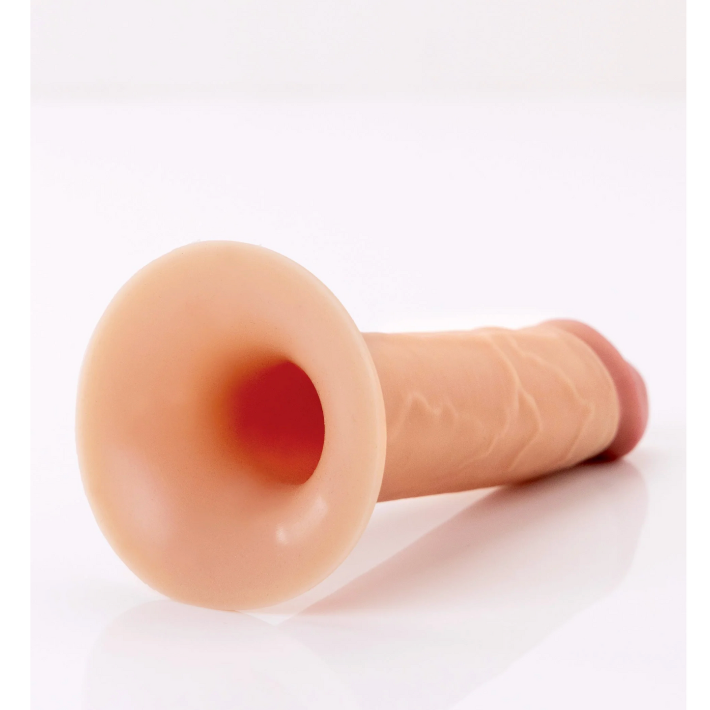 Pipedream 7'' Hollow Silicone Strap-On - Gode ceinture creux double densité