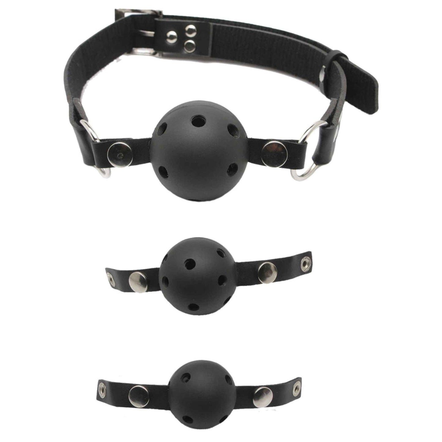 Pipedream Ball Gag Training System - Kit de bâillons boules évolutif