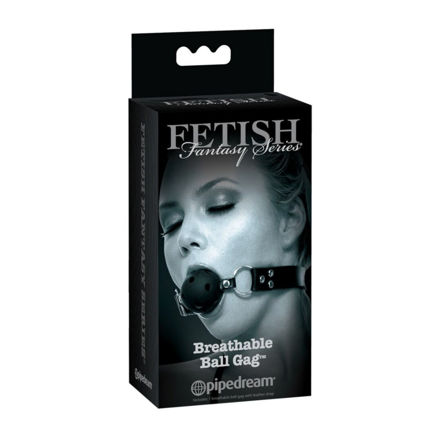 Pipedream Breathable Ball Gag - Bâillon boule respirant troué