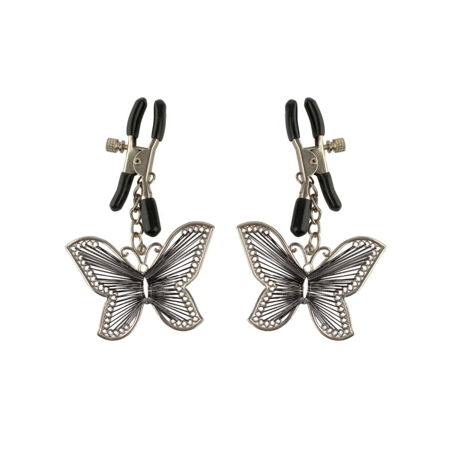 Pipedream Butterfly Nipple Clamps -  Pinces à tétons papillons