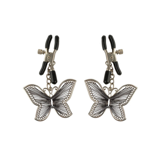 Pipedream Butterfly Nipple Clamps -  Pinces à tétons papillons