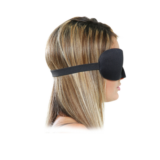 Pipedream Deluxe Fantasy Love Mask – Masque pour les yeux opaque avec cache-nez