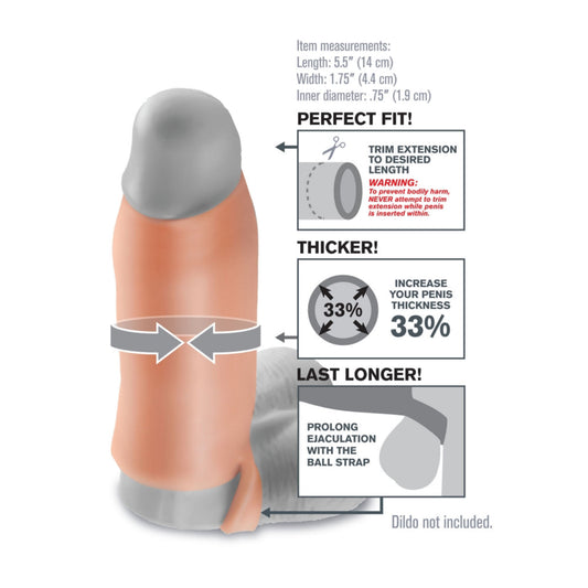 Pipedream X-Tensions Real Feel Enhancer – Gaine pénienne