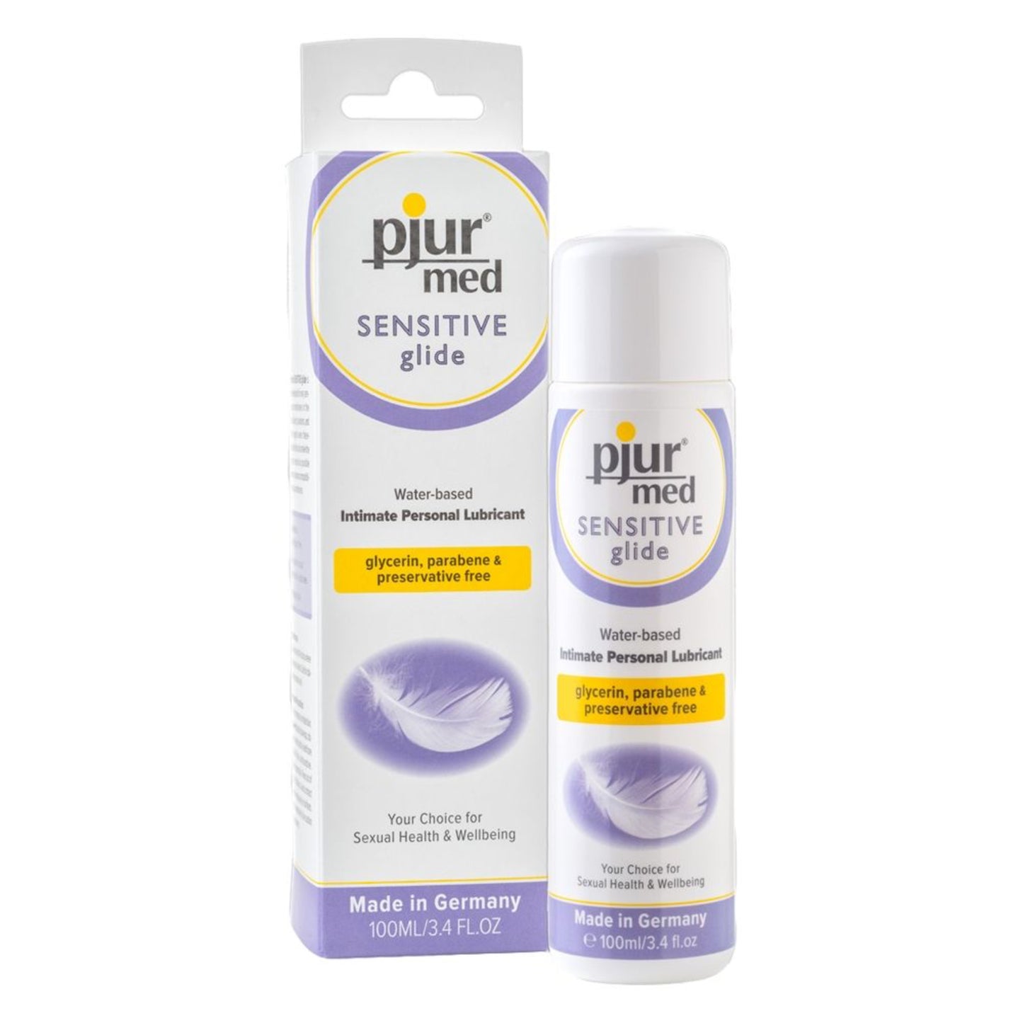 Pjur Med Sensitive Glide - Lubrifiant à base d'eau 100 ml