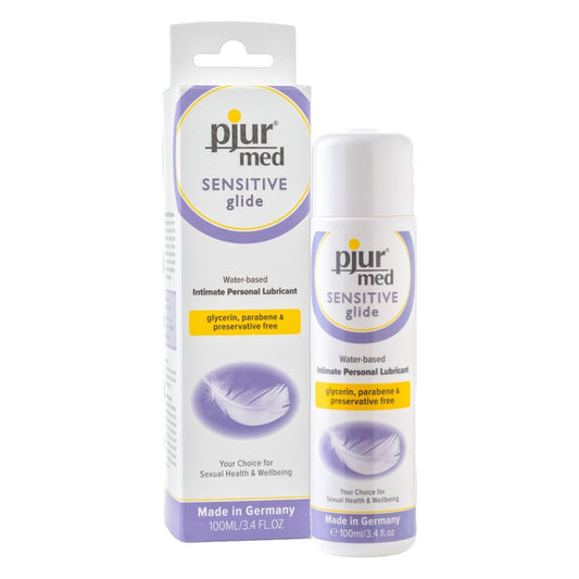 Pjur Med Sensitive Glide - Lubrifiant à base d'eau 100 ml