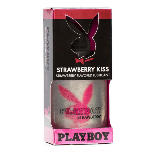 Playboy Strawberry Kiss - Lubrifiant comestible fraise