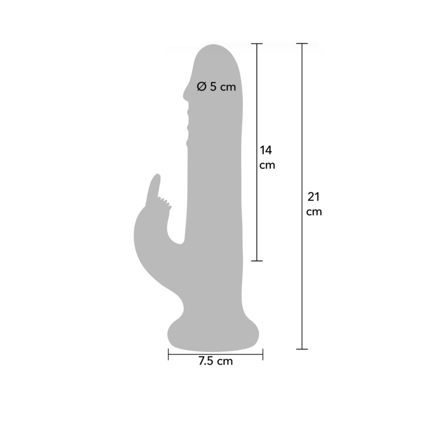 Playhouse Rotating Beads Rabbit - Vibromasseur à perles rotatives