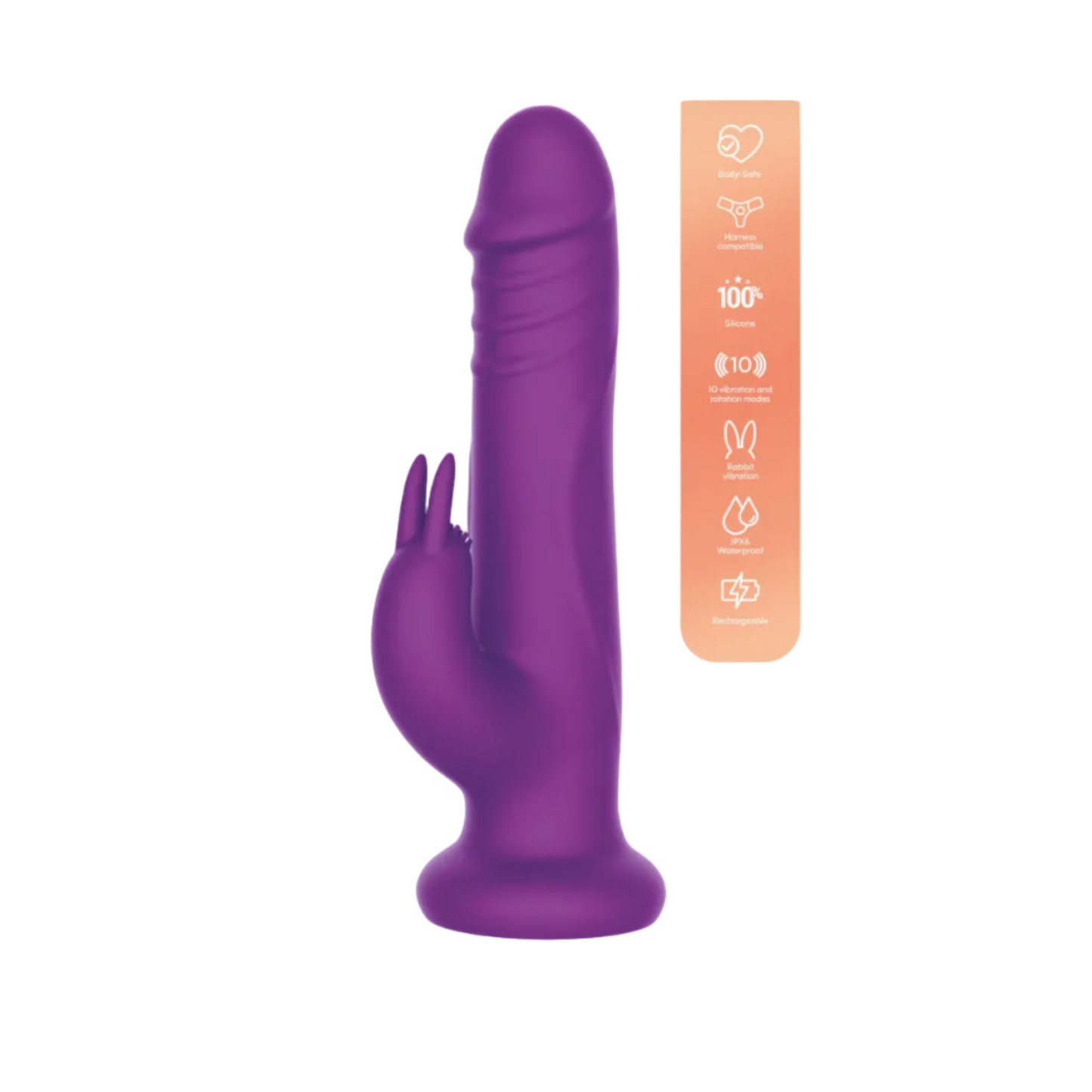 Playhouse Rotating Beads Rabbit - Vibromasseur à perles rotatives