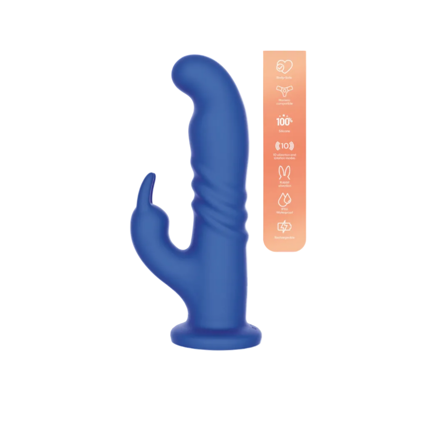 Playhouse Rotating G-Spot Rabbit - Vibromasseur rabbit rotatif