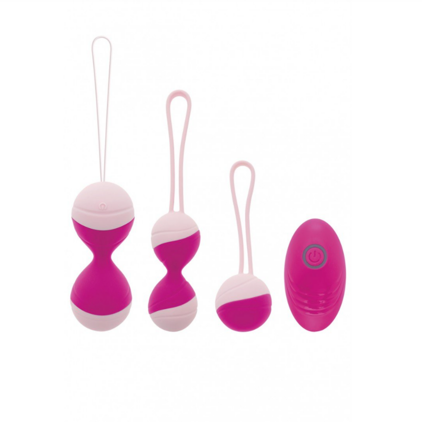Pleasures Premium Kegel Collection - Kit boules de Geisha vibrantes