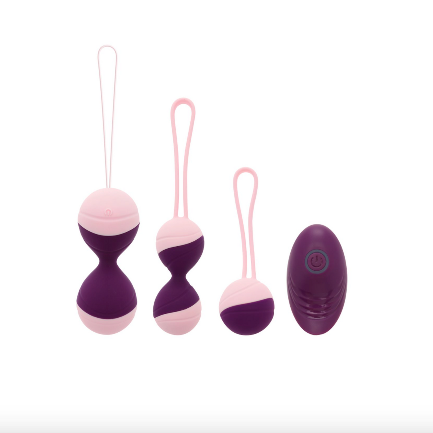 Pleasures Premium Kegel Collection - Kit boules de Geisha vibrantes
