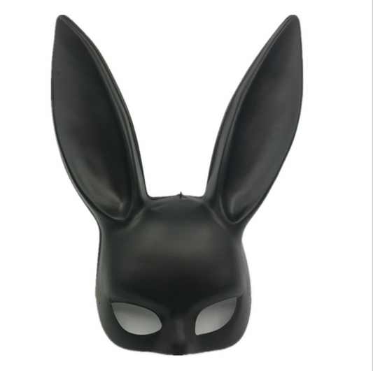 Power Escorts Bunny Mask – Masque lapin sexy noir ou blanc