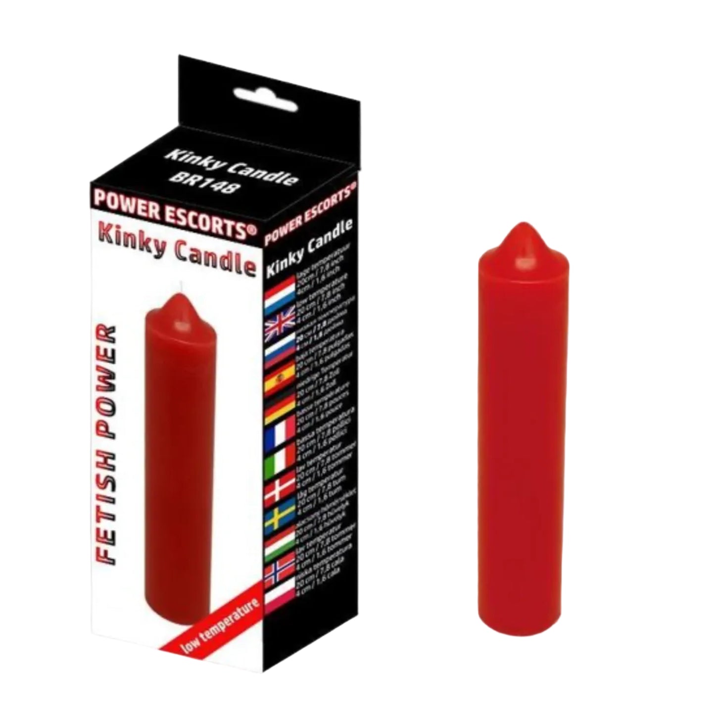 Power Escorts Kinky Candle – Bougie BDSM basse température