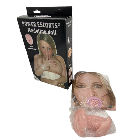 Power Escorts Madeline Doll – Poupée gonflable avec manchon amovible