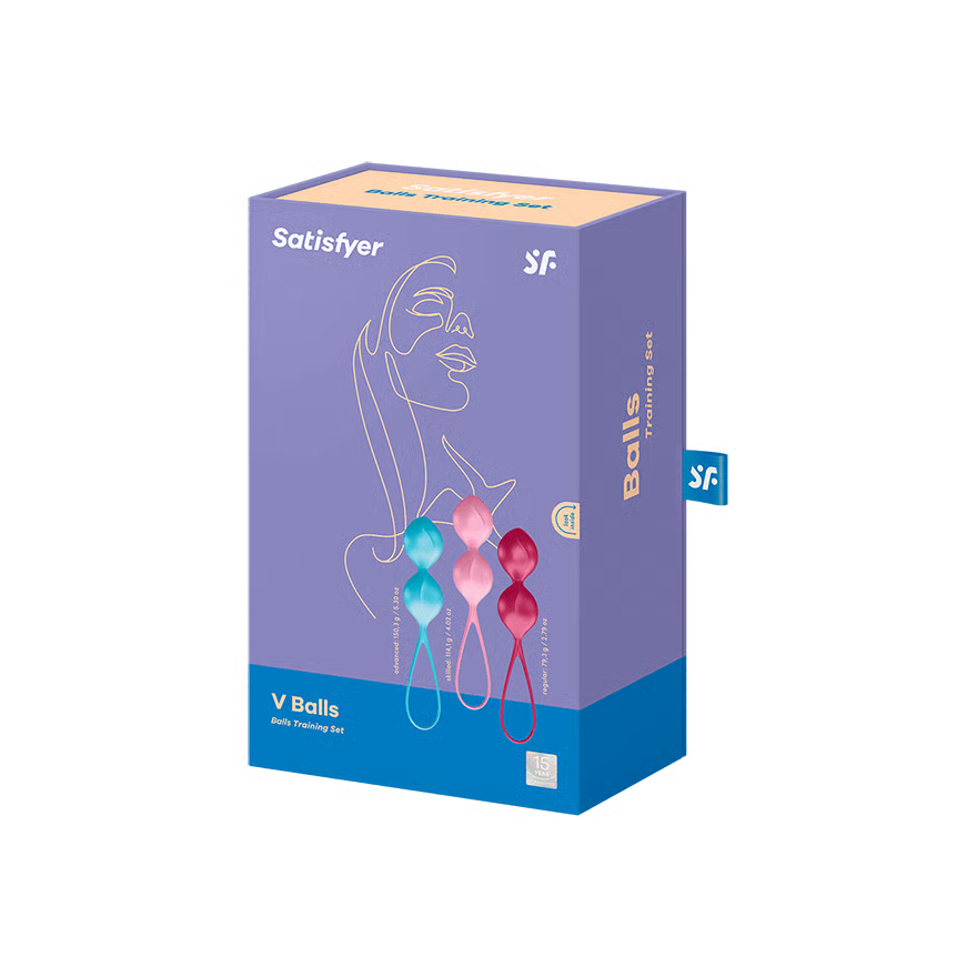Satisfyer V Balls Training Set - Kit boules de Geisha