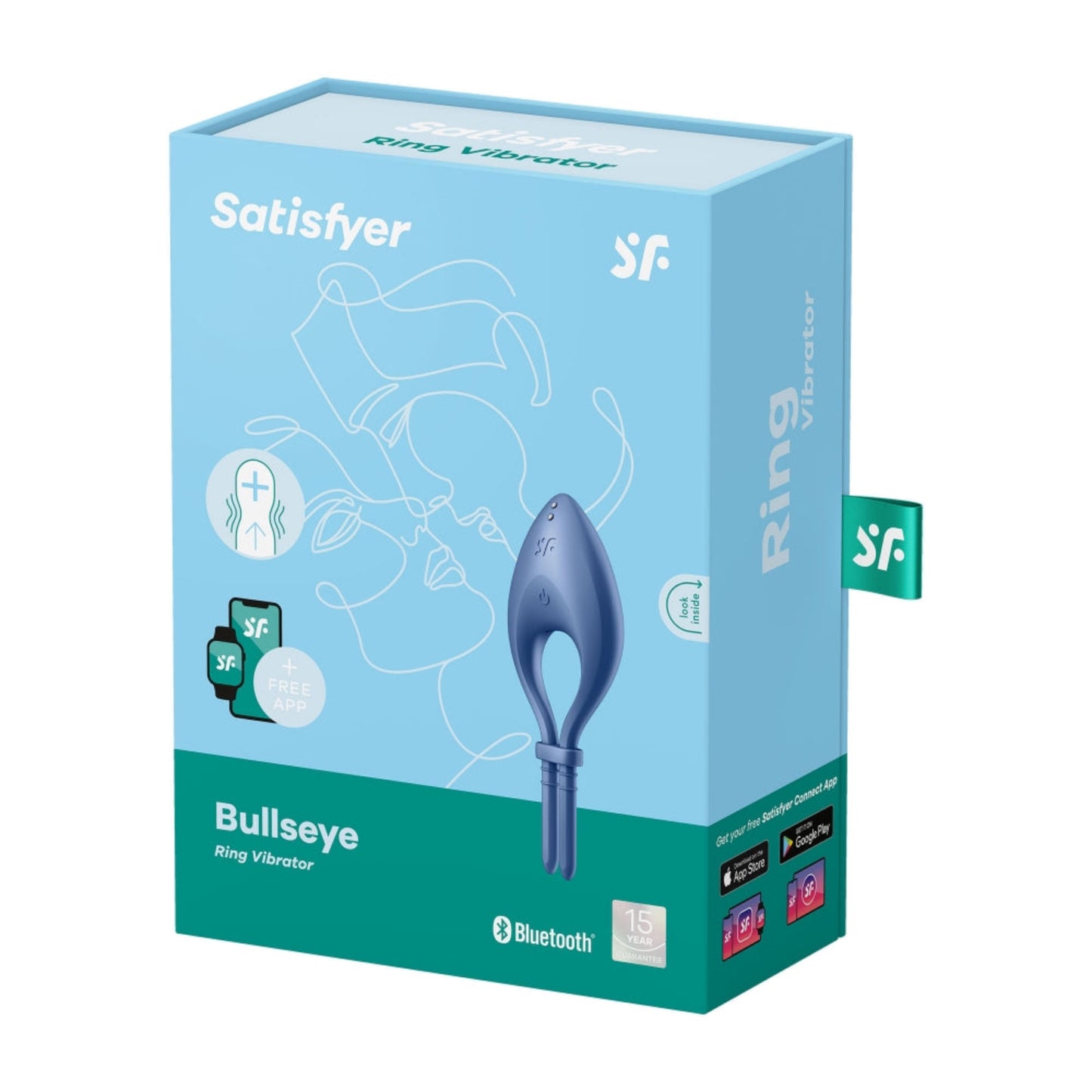 Satisfyer Bullseye - Anneau vibrant connecté