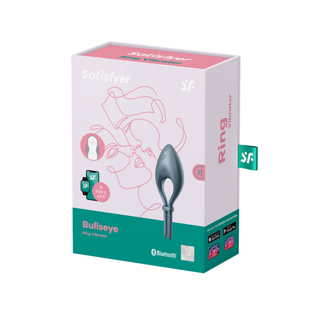 Satisfyer Bullseye - Anneau vibrant connecté