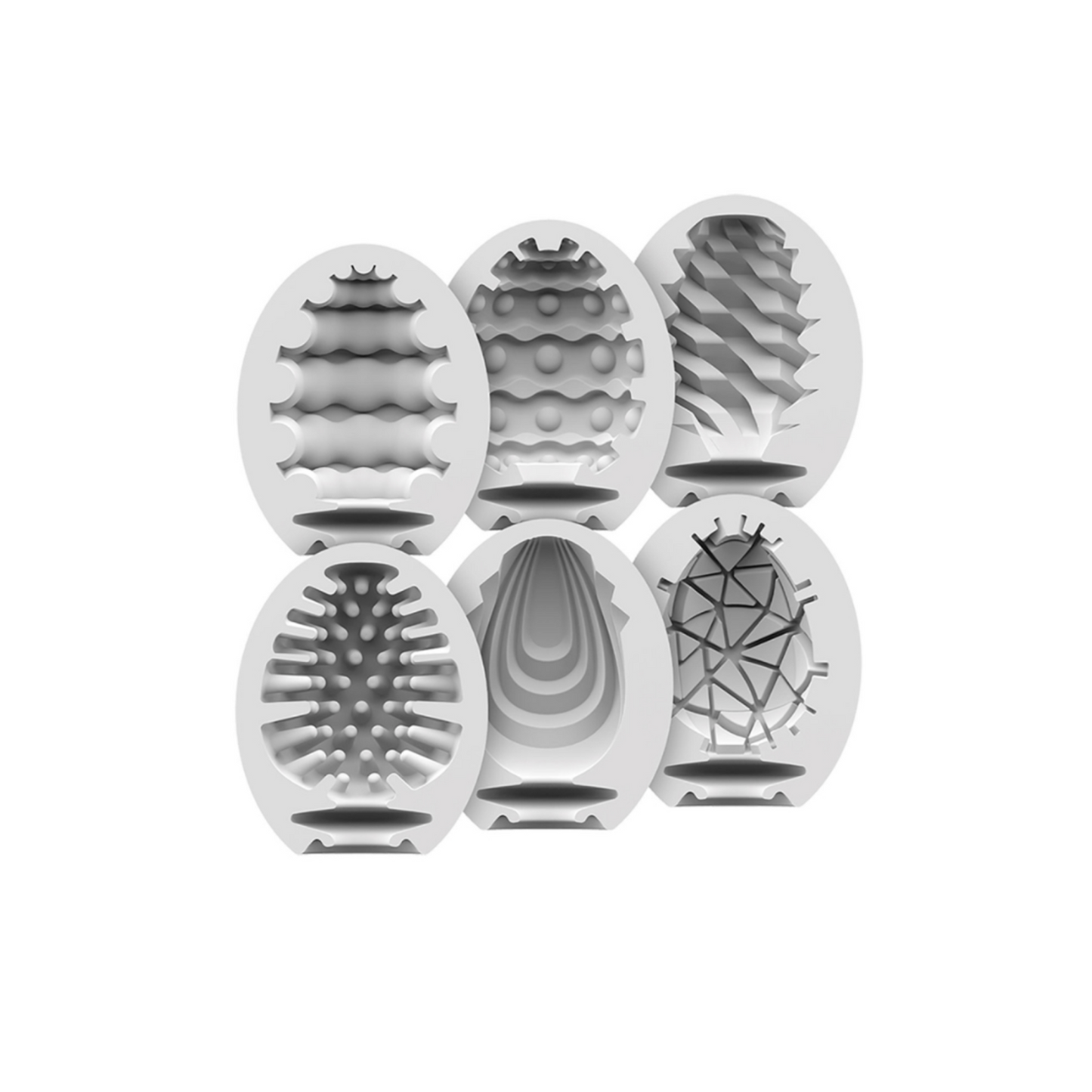 Satisfyer Eggcited - Pack de 6 masturbateurs