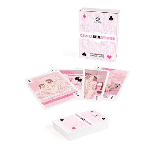 Secret Play Civilisexations - Jeu de 54 cartes érotique