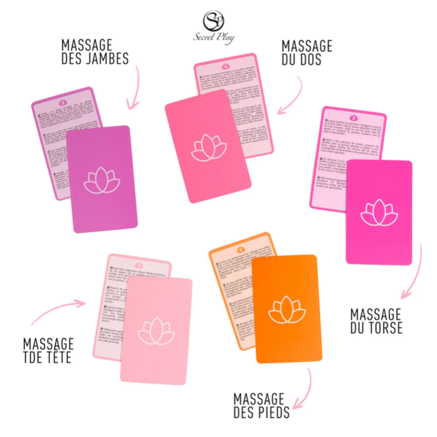 Secret Play Massage Time - Jeu de massage pour couple